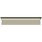 Ekena Millwork 74" Bottom Width x 79 1/4" Top Width x 13 3/4"H x 7/8"P Craftsman Crosshead CRH14X74ST - alternate 3